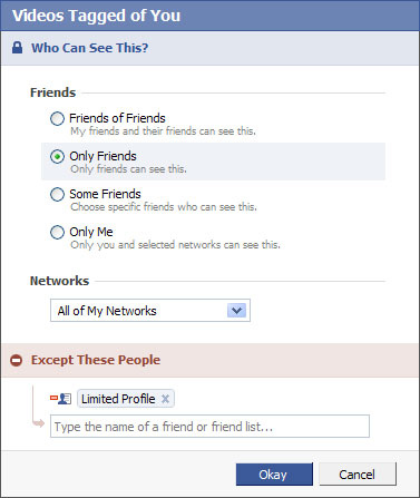 "Facebook privacy with friend lists" by Trucknroll, flickr