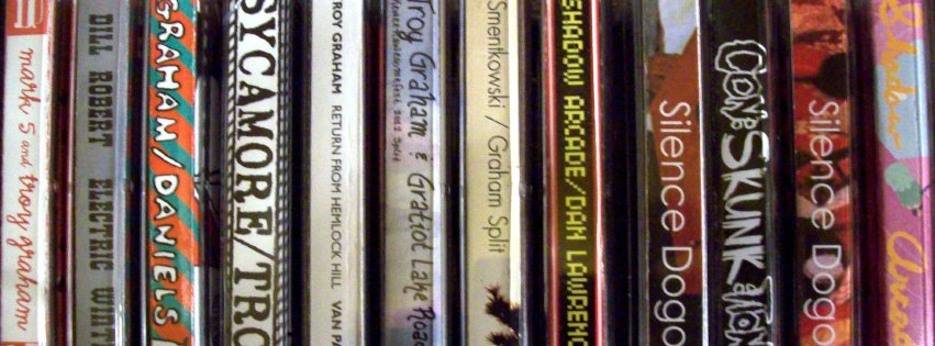 Close-up of cassettes