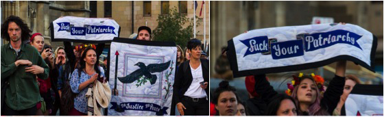 Tal Fitzpatrick at the Black Friday rally, Melbourne