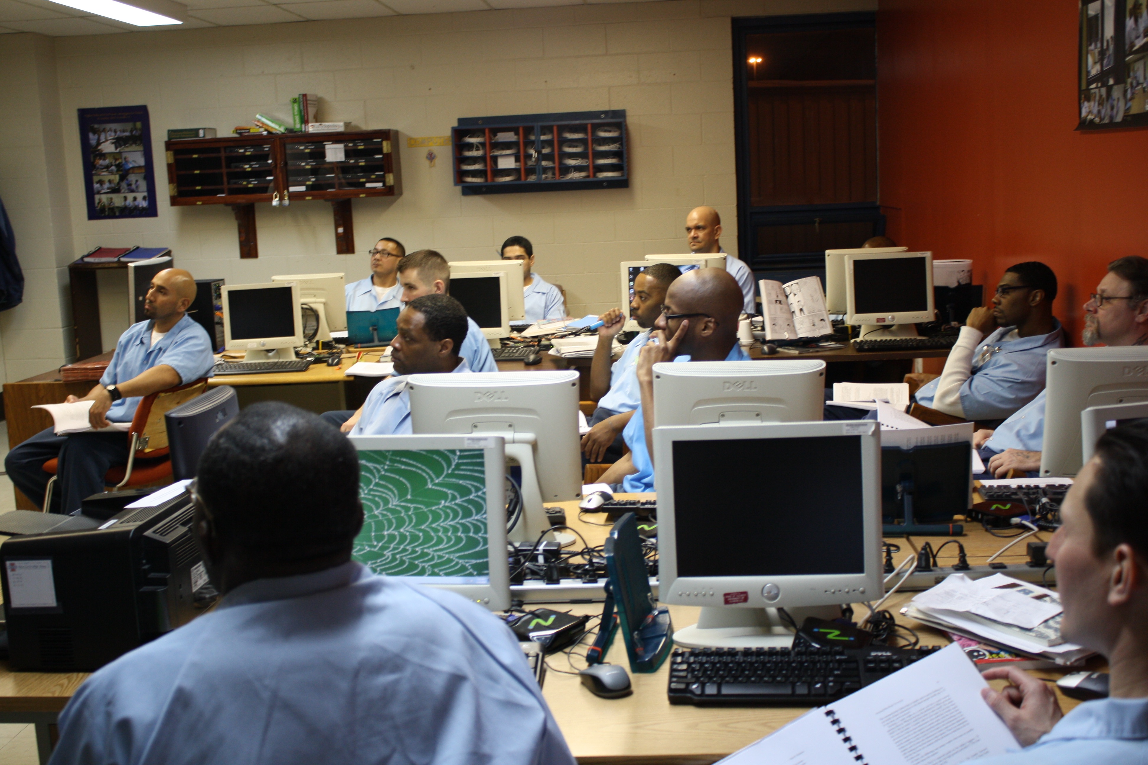overview of prison classroom environment