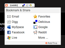 add this button on blog