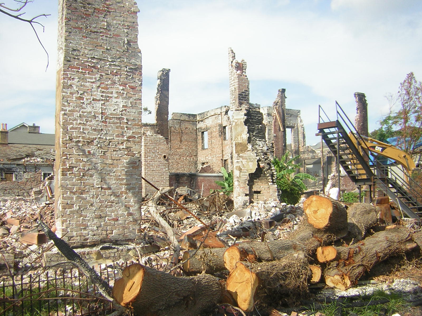 Katrina destruction
